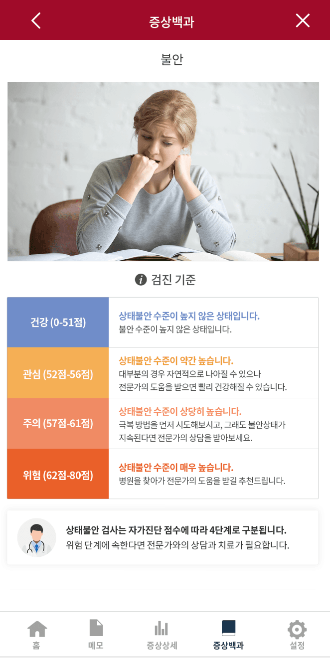 검진 기준 백과