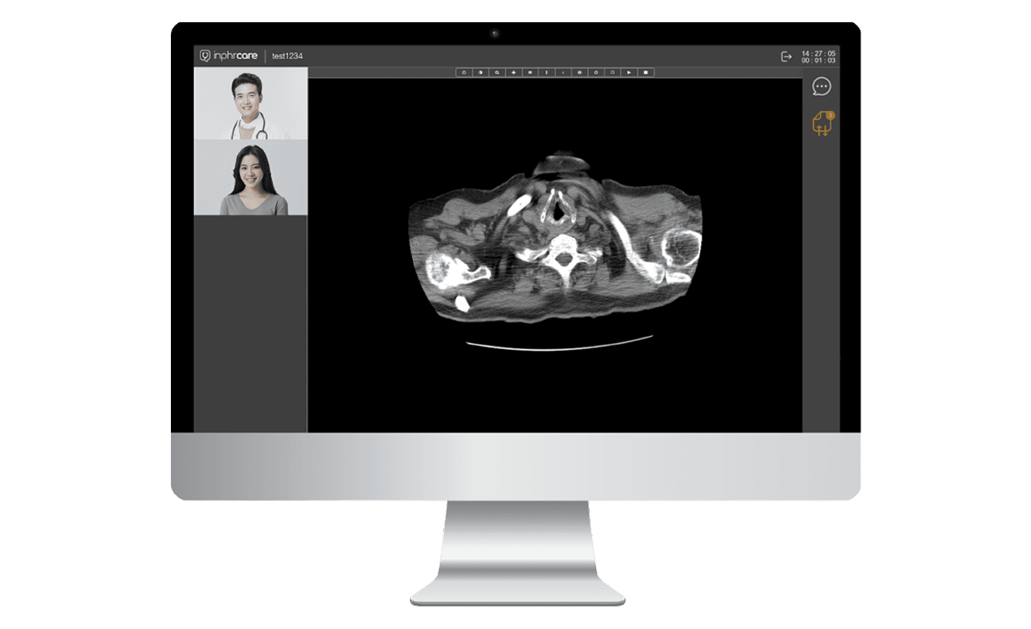 inPHR LIVE 메인 화면